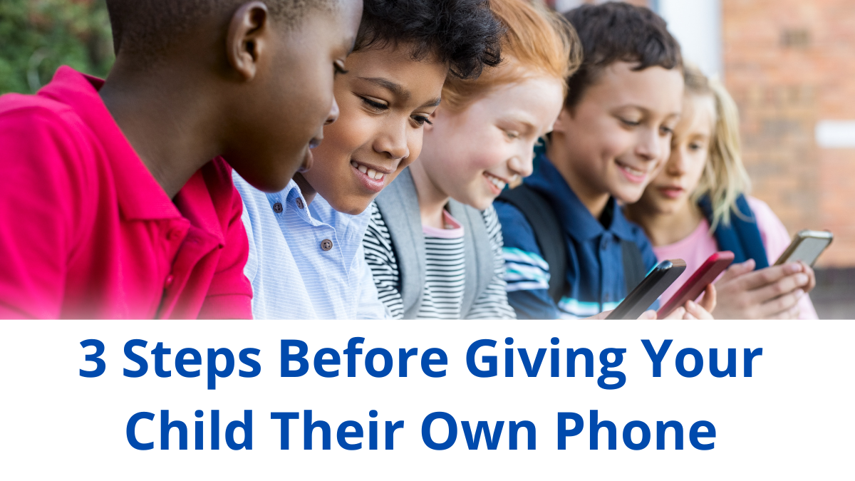 Child Getting Phone 3 Steps Before Giving Your Child a Phone – Jessica Speer - Author